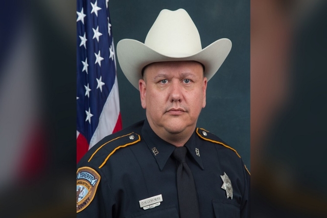 Harris County, Texas, Deputy Darren H. Goforth was shot and killed for no apparent reason at a service station August 28, 2015, by Shannon J. Miles. (Harris County Sheriff‘s Office/CNN)