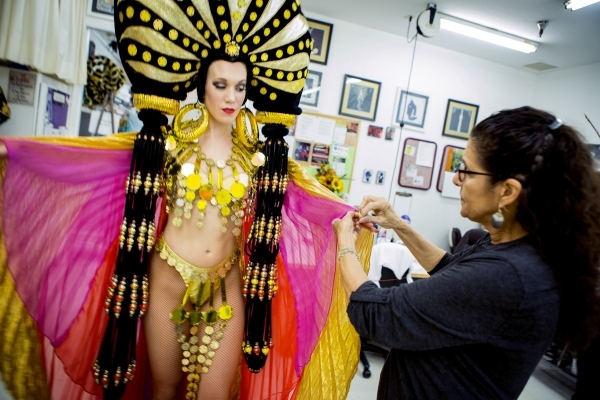 Jubilee Wardrobe Workers Add Glitz To Glamour Photos Las