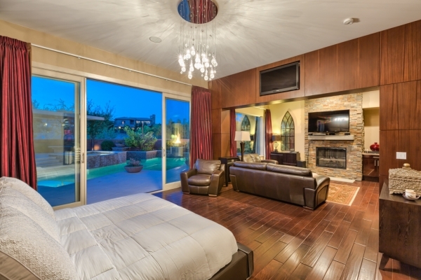 The home‘s master bedroom. COURTESY PHOTO