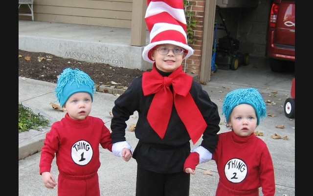 Thing 1 And Thing 2 Costume Cat In The Hat Costume Las Vegas Review Journal