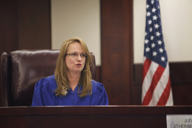 North Las Vegas Judge Catherine Ramsey (Jason Bean/Las Vegas Review-Journal File)