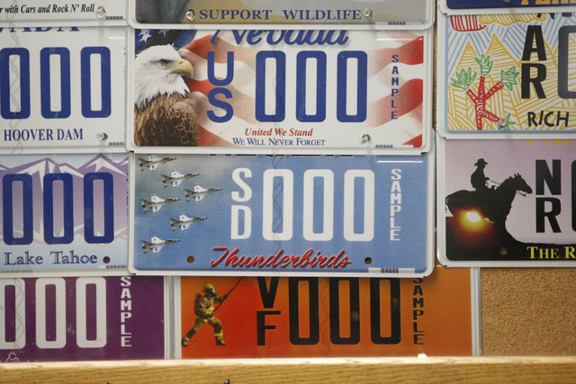 Numbers Letters Mix It Up On New Nevada License Plates Las