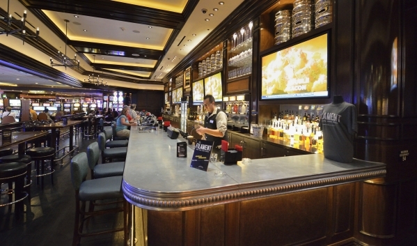 The Filament Bar is shown at the Fremont hotel-casino at 200 Fremont St. in Las Vegas on Monday, Nov. 2, 2015. Bill Hughes/Las Vegas Review-Journal