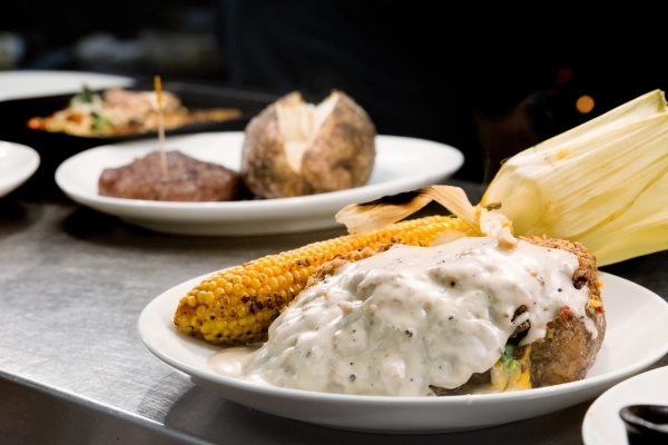 A country fried steak is shown in the kitchen of FireRock Steakhouse at 5990 Centennial Blvd. in Las Vegas on Wednesday, Nov. 4, 2015. Bill Hughes/Las Vegas Review-Journal