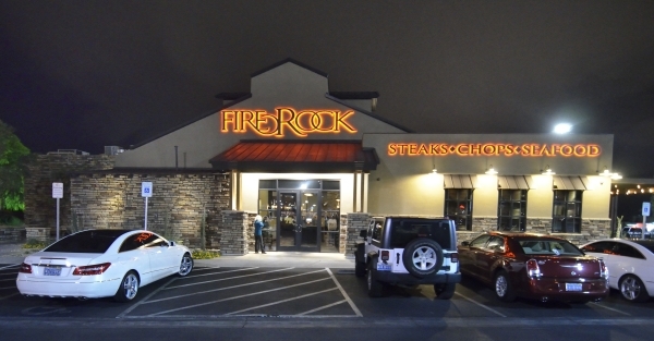 The exterior of FireRock Steakhouse is shown at 5990 Centennial Blvd. in Las Vegas on Wednesday, Nov. 4, 2015. Bill Hughes/Las Vegas Review-Journal