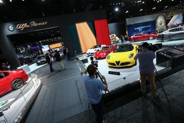 Rolling Out The Dream Cars At La Auto Show Photos Las Vegas Review Journal
