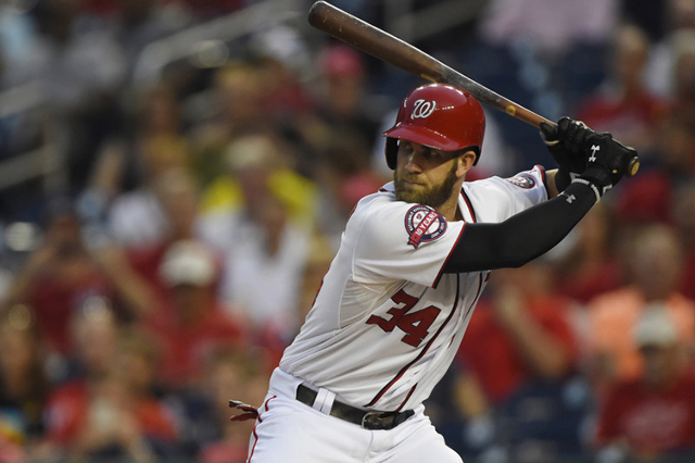 Bryce Harper has historic night for Nationals