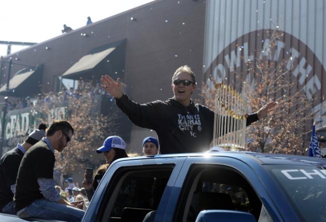 Kansas City Royals celebrate World Series win with parade — VIDEO