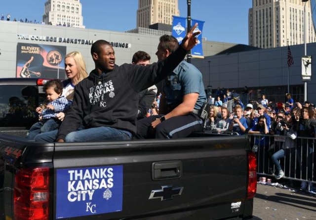 Kansas City Royals celebrate World Series win with parade — VIDEO