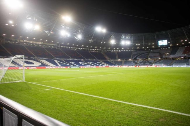 Football Soccer - Germany vs Netherlands - International Friendly - HDI Arena, Hanover, Germany - 17/11/15. A general view shows the empty stadium after the match was called off by police due to a ...