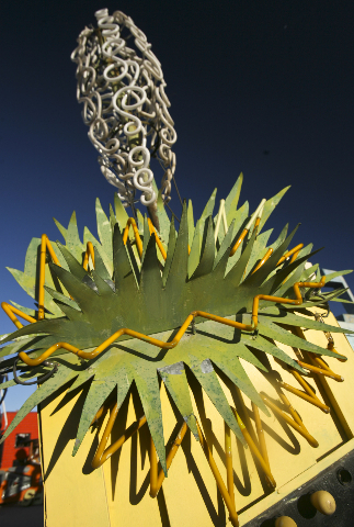 The Neon Museum at 770 Las Vegas Boulevard as seen Oct. 17, 2012. The museum, which has more than 150 vintage neon signs, will open on Oct. 27.
(Jeff Scheid/Las Vegas Review-Journal)