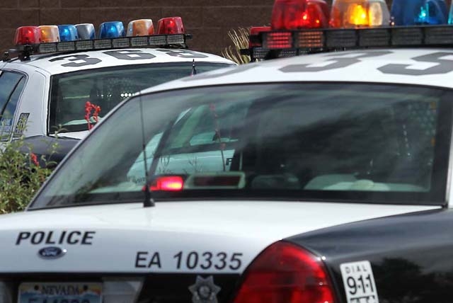 Police car (Las Vegas Review-Journal File)