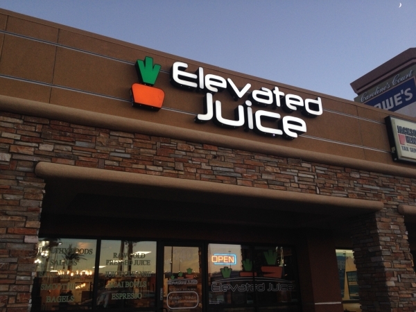 Elevated Juice opened in September at 7703 N. El Capitan Way, No. 140. Sandy Lopez/View
