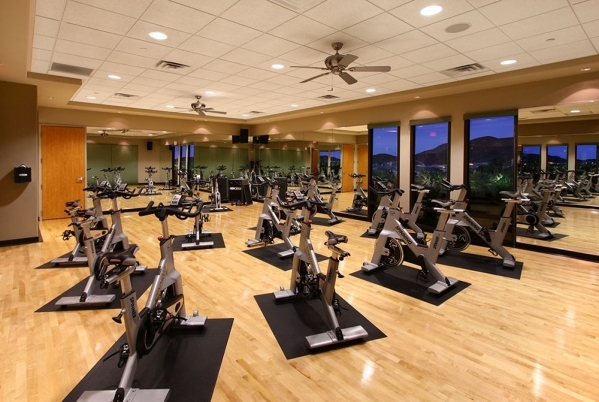 The Dragon Ridge Country Club fitness center. COURTESY