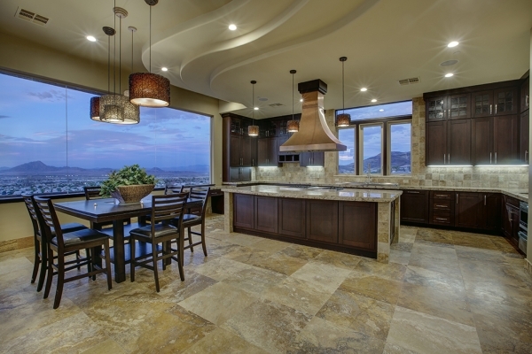 Even the kitchen has a view. COURTESY