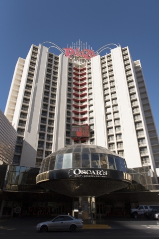 The Plaza hotel-casino at 1 S Main St. in Las Vegas is shown Tuesday, Dec. 1, 2015. Jason Ogulnik/Las Vegas Review-Journal