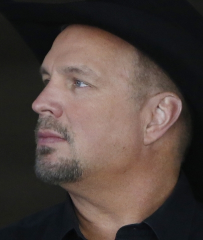 Artist Garth Brooks listens during a press conference at the new Las Vegas MGM-AEG Arena on Thursday, Dec. 3, 2015. Brooks discussed his plans for 2016 Las Vegas Arena Shows. Bizuayehu Tesfaye/Las ...