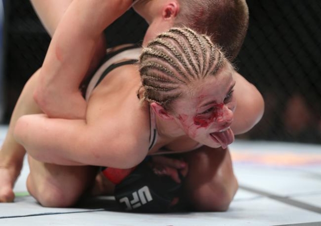 Ufc release epic conor mcgregor vs dustin poirier trilogy trailer that leaves fans hyped for ufc 264 Paige Vanzant Blood - Sad Vanzant Eager To Get Back To Work After First Ufc Loss Las Vegas Review Journal