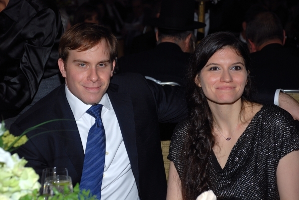 Patrick Dumont, Las Vegas Sands Corp. senior vice president of finance and strategy, and his wife, Sivan Ochshorn, are seen attending the Zionist Organization of America Herzl-Brandeis Award dinne ...