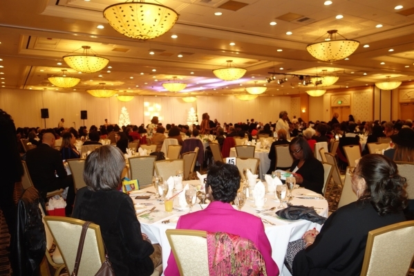 The Links Inc. White Christmas Jazz Luncheon and Fashion Extravaganza fundraiser drew a crowd of 500-plus to the Nevada Ballroom at the Gold Coast Dec. 12. Diane Taylor/Special to View