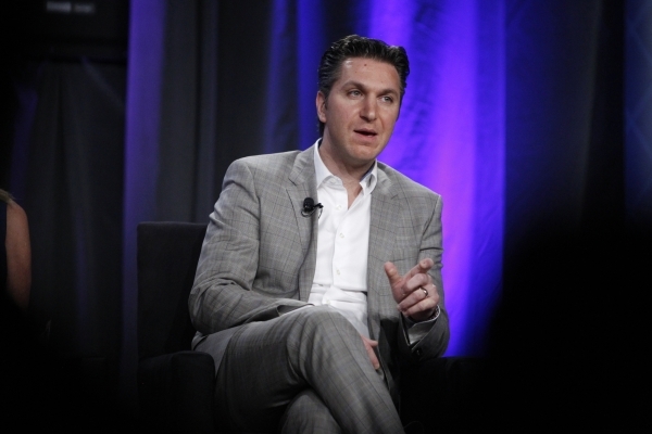 David Baazov, CEO of Amaya, speaks during a panel discussion on manufacturing and supplying for the gaming industry during the Global Gaming Expo at Sands Expo and Convention Center in Las Vegas W ...