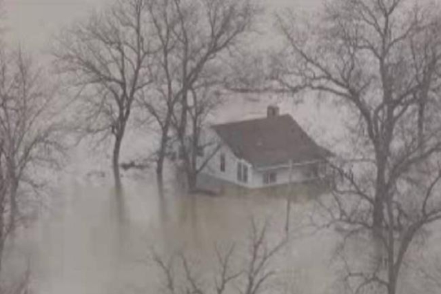 Residents of West Alton, Missouri are being evacuated due to the over-topping of the Consolidated North County Levee on the Mississippi River. (KMOV/CNN)
