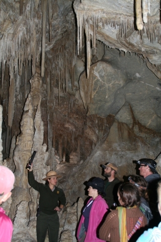 Visitors admire the formations in Lehman Caves at Great Basin National Park. LAS VEGAS REVIEW-JOURNAL FILE PHOTO