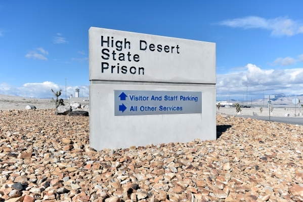 The High Desert State Prison, a part of the State of Nevada Department of Corrections, is seen on Tuesday, Nov. 10, 2015. David Becker/Las Vegas Review-Journal
