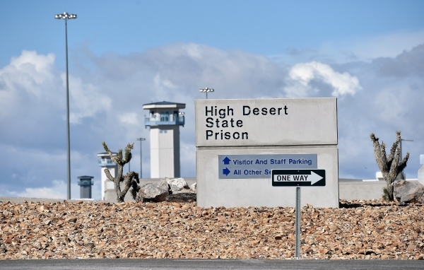 The High Desert State Prison, a part of the State of Nevada Department of Corrections, is seen on Tuesday, Nov. 10, 2015. David Becker/Las Vegas Review-Journal