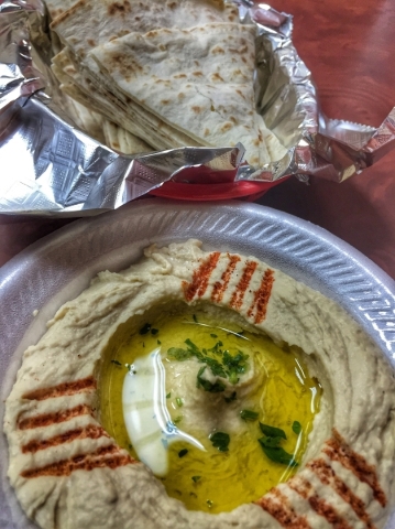 Pita House, 1310 E. Silverado Ranch Blvd., Suite 101, offers a variety of Mediterranean meals, including hummus with fresh pita bread. Fernando Lopez/Special to View