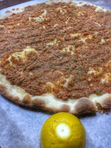 Pita House, 1310 E. Silverado Ranch Blvd., Suite 101, offers a variety of Mediterranean meals, including lahme bajin (pita bread topped with minced beef and lamb). Fernando Lopez/Special to View