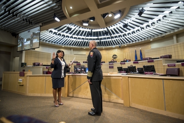 New Henderson fire chief sworn in | Local Las Vegas | Local