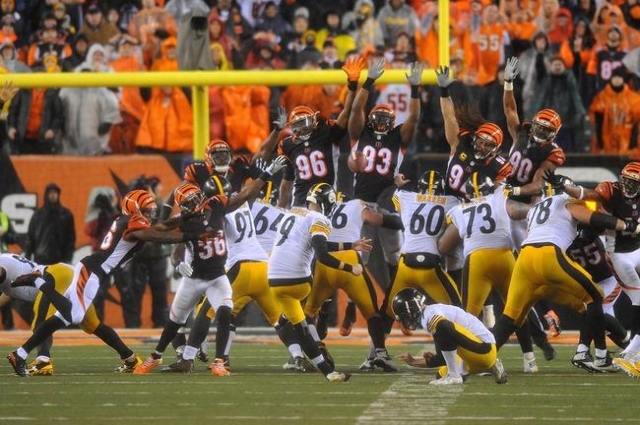 pittsburgh steelers bengals game