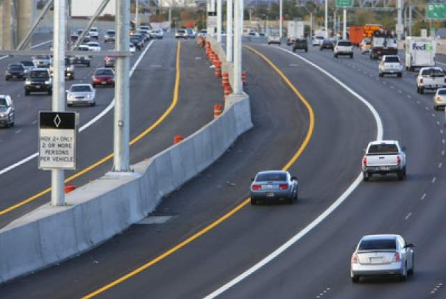 HOV lanes (Las Vegas Review-Journal File)