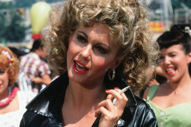Olivia Newton-John in the 1978 film "Grease." (Courtesy)