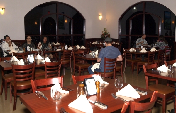 Dressing up for our - Lasso Gaucho Brazilian Steakhouse