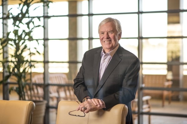 Bill Foley, the man at the center of efforts to bring a National Hockey League team to Las Vegas, poses for a photo at the Fidelity National Financial offices in Summerlin on Friday, Feb. 5, 2016. ...