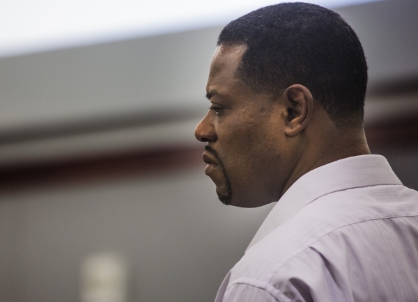Warren McClinton, who spent more than six years in the Clark County Detention Center without a conviction, appears for his sentencing at the Regional Justice Center on Monday, Feb. 1, 2016. Jeff ...