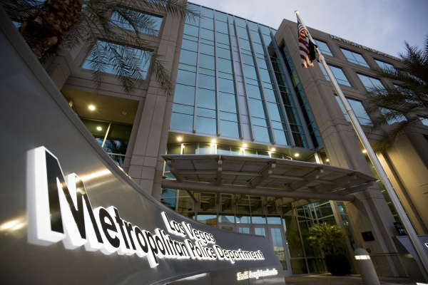 The Las Vegas Metropolitan Police Department Headquarters is seen on Saturday, Jan. 30, 2016. Metro is creating a new "one-stop shop" for those seeking help with domestic violence, sexua ...