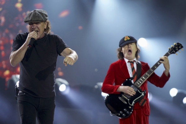 Brick advantageous embargo The rock of AC/DC still electric after all these years | Las Vegas  Review-Journal