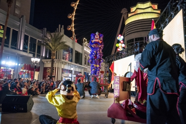 Las Vegas honors a vital market with Chinese New Year celebrations