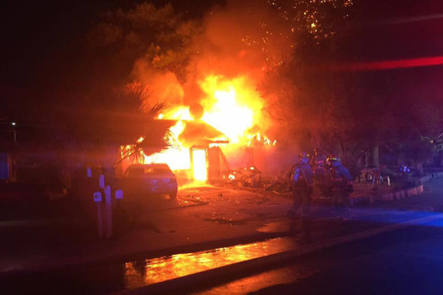 Arson fire at west Las Vegas Walmart causes damage, evacuation