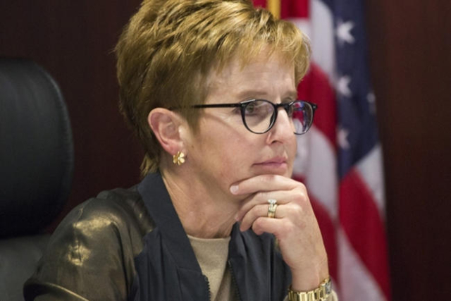 Nevada Gaming Commission member Michonne Ascuaga on Sept. 17, 2015. (Jeff Scheid/Las Vegas Review-Journal file) Follow @jlscheid