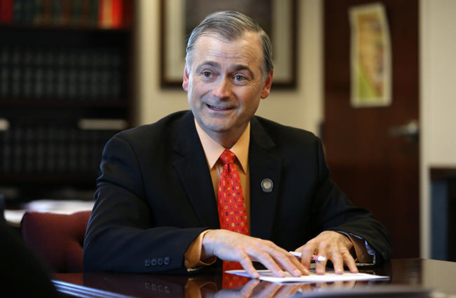 Nevada Sen. James Settelmeyer, R-Minden (Cathleen Allison/Las Vegas Review-Journal)