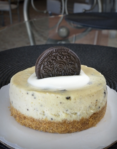 The Oreo cheesecake is shown at Gotta Love Cheesecake at 5081 N. Rainbow Blvd. in Las Vegas on Saturday, Feb. 6, 2016. Bill Hughes/Las Vegas Review-Journal