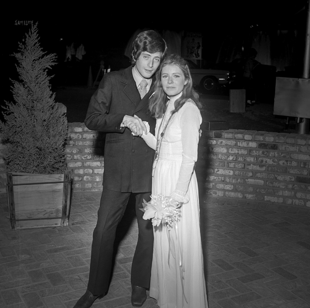 Actress Patty Duke Right And Michael Tell Pose At Their Wedding At 