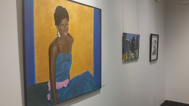 The Centennial Hills Art Gallery inside the Centennial Hills Library, 6711 N. Buffalo Drive, is showing the exhibit "A Joyful Perspective" by John Trimble through May 10. Lisa Valentine/View