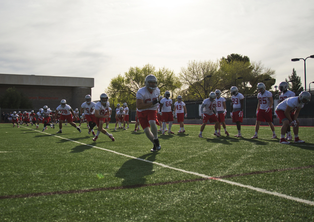 UNLV spring practice opens with quarterback competition | Las Vegas Review-Journal