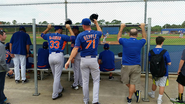 Good To Have Friends In High Places Especially At The Mets Spring Training Camp Las Vegas Review Journal