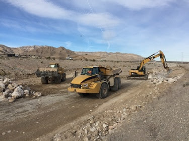 Construction of the 215 Beltway from Craig Road to Hualapai Way is underway. The project is set to turn 3 miles of the Beltway into a fully functioning freeway to ease traffic congestion and creat ...